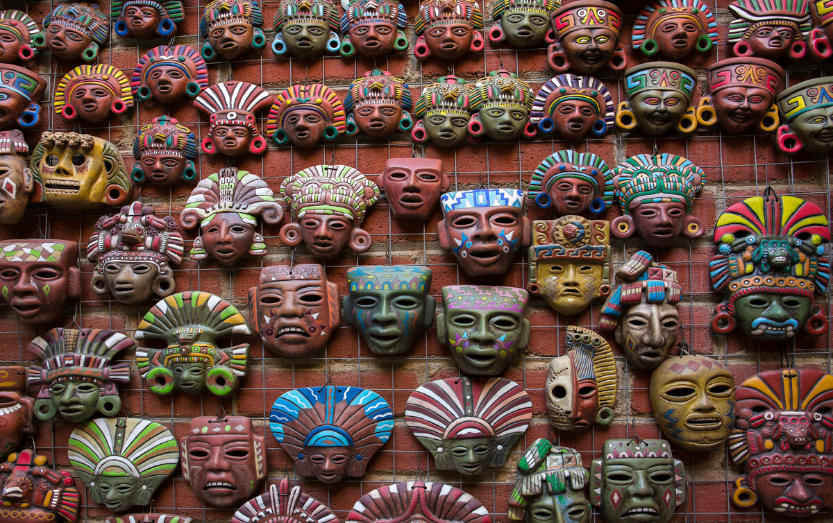 Assorted wellness masks on a flat surface